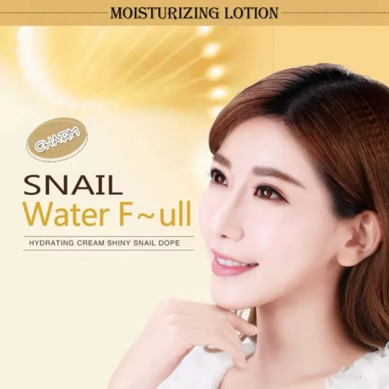 Snail Collagen Face Cream Whitening Moisture anti Aging Facial Firming Cream anti Wrinkles Eye Bags Korean Skin Care Product 60G