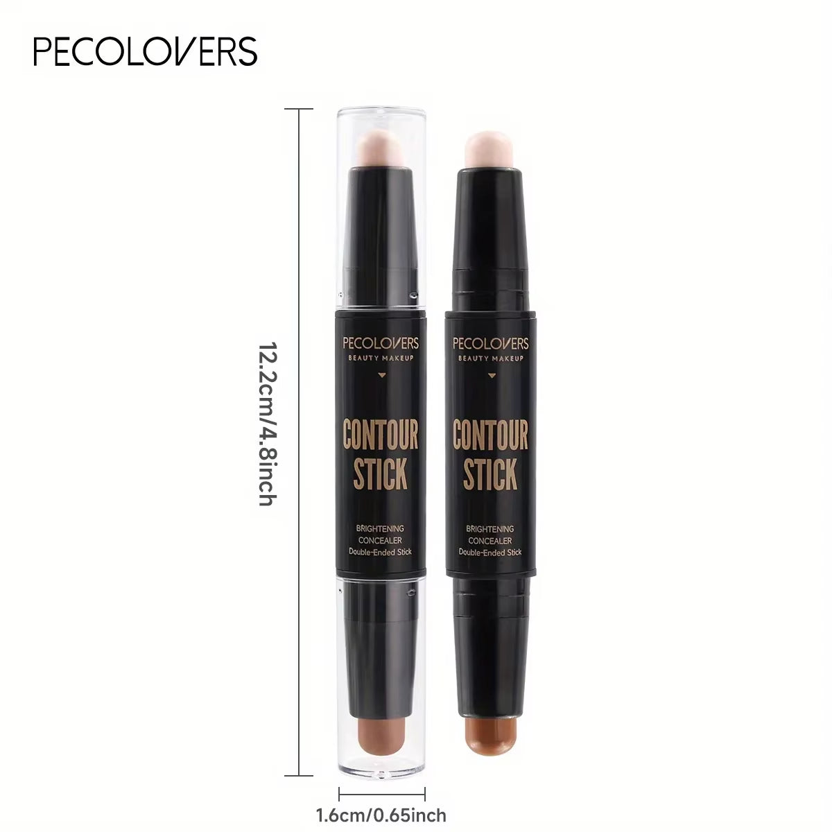 Double Head Highlight Pen Face Make up Liquid Waterproof Contouring Foundation Contour Makeup Concealer Stick Pencil Cosmetics