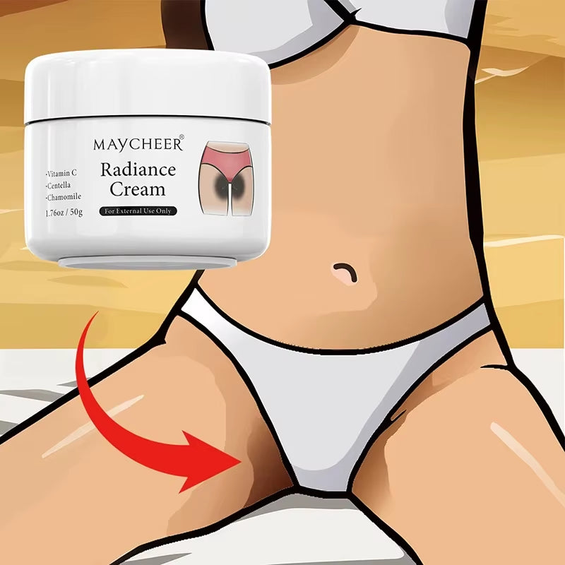 Whitening Cream Private Parts Underarm Bleaching Serum Whiten Butt Knee Brighten Inner Thigh Intimate Parts Dark Remove Melanin