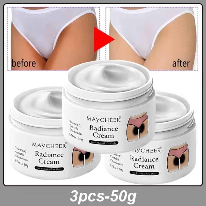 Whitening Cream Private Parts Underarm Bleaching Serum Whiten Butt Knee Brighten Inner Thigh Intimate Parts Dark Remove Melanin