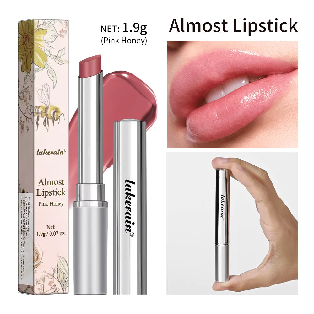 Black Honey Lipstick Long Lasting Moisturizing Natural Lip Plumper Makeup Lip Plumping Gloss Cosmetics Exfoliating for Lip