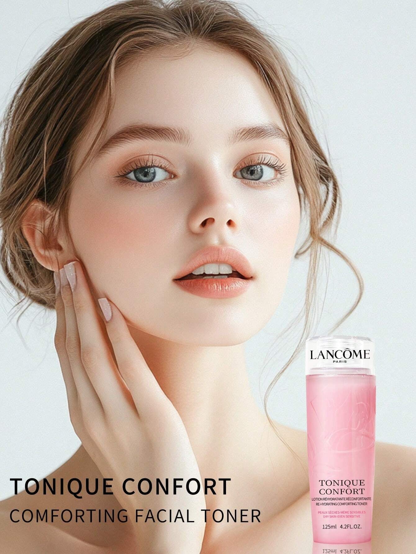 LancôMe LancôMe Tonique Confort Re-Hydrating Comforting Toner, Dry Skin-Even Sensitive for Improved Skin Hydration 4.2 FL.OZ./125ML Mini Size (New and Old Versions Are Shipped Randomly)