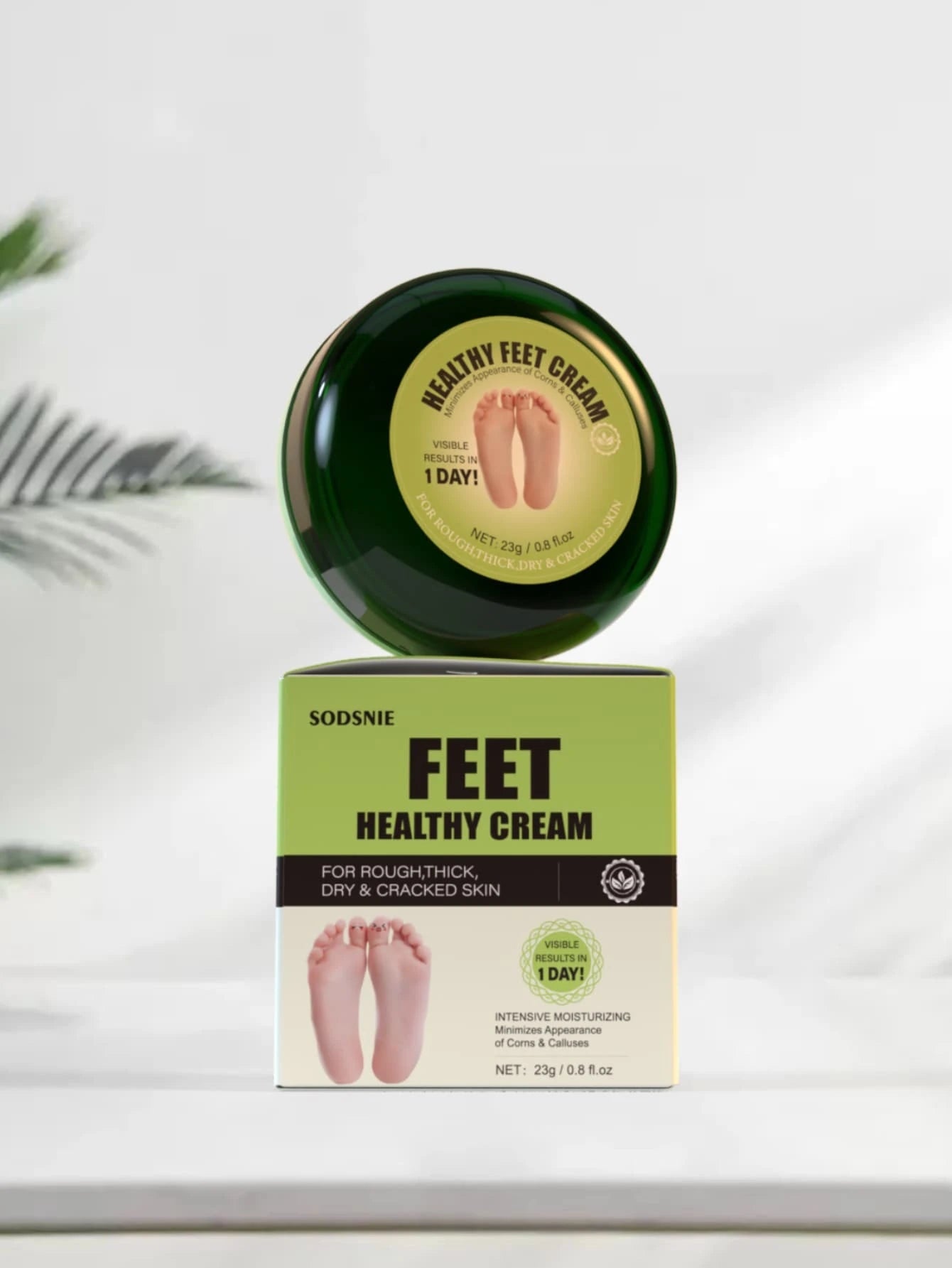 23G Foot Health Cream, Anti-Crack & Exfoliating, Deep Moisturizing & Dryness Relief, Improves Rough Skin, Foot Care