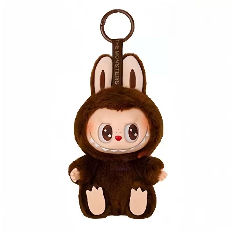 In Stock Hot Anime Figure Labubu Have a Seat Series PVC Pendant Doll Model Toy Kawaii Monster Replica Keychain Toy Birthday Gift