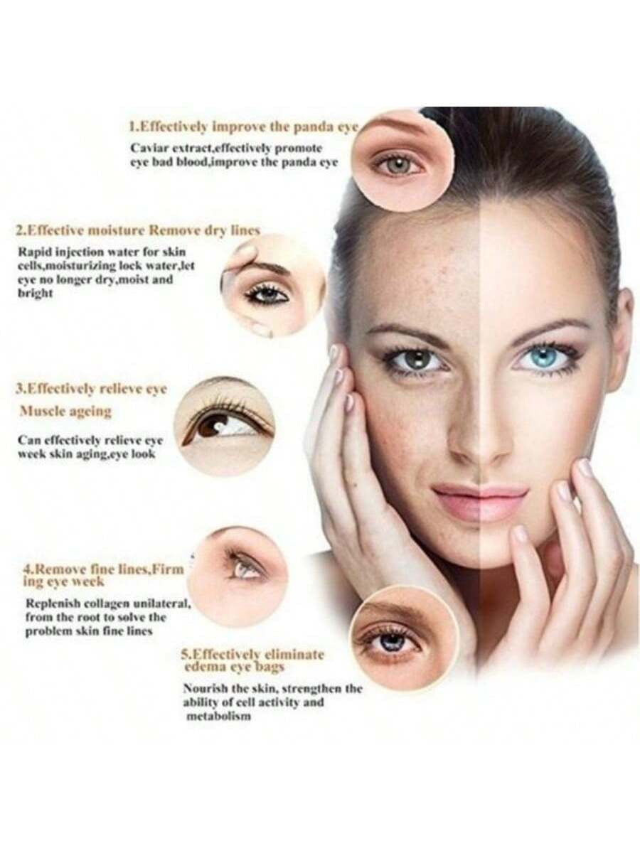 Newest Gentian Firming Eye Cream for Remove Dark Circles Eye Bags Fat Granule Anti-Wrinkle Firming Reduces Appearance of Wrinkle