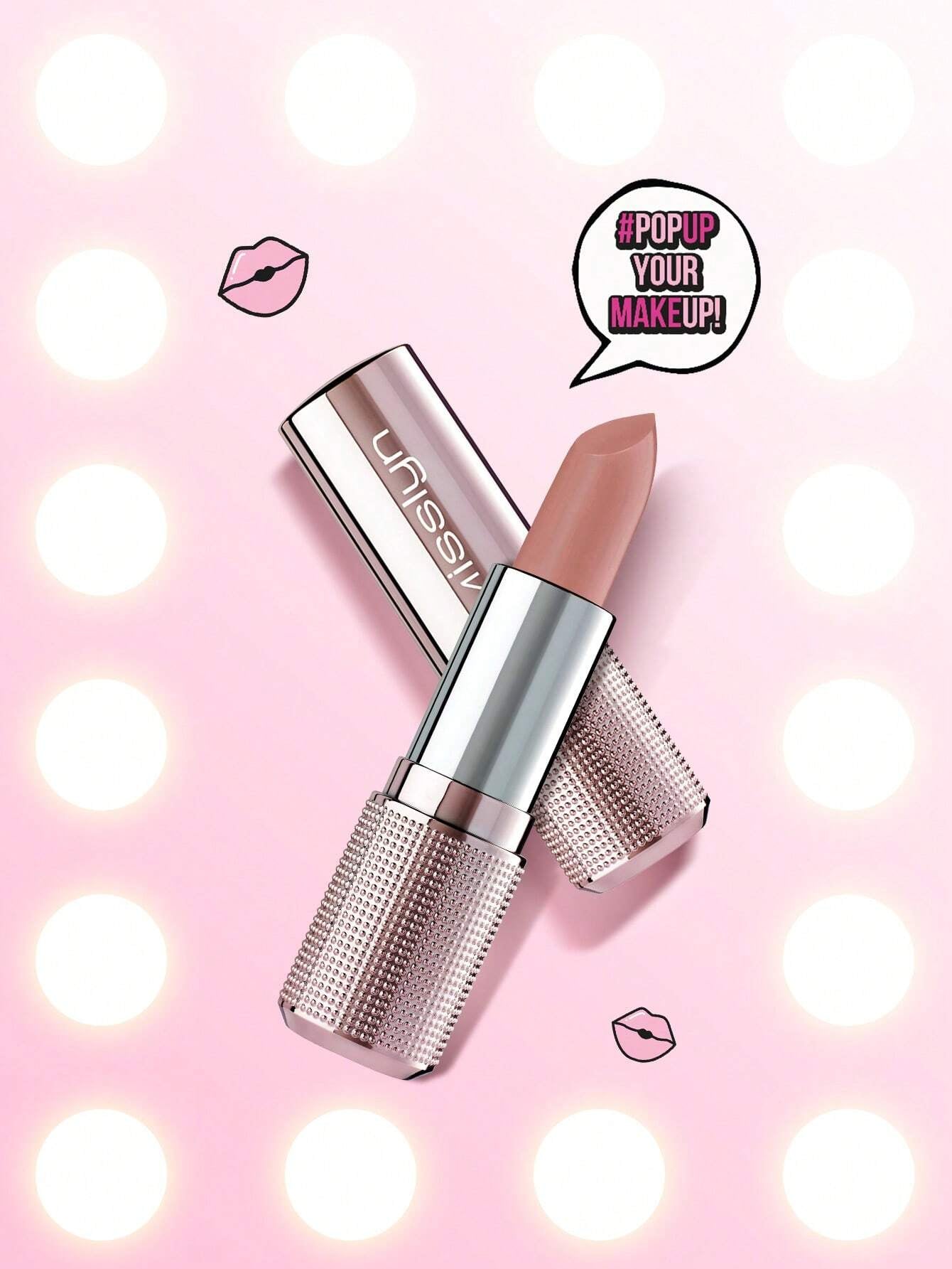 Misslyn Cream Crush Lipstick, Creamy Non-Stick Hydrating Lipstick, Creamy Hydrating Satin Lipstick High-Shine Rich Buildable Nude, Y2K Makeup Party Beach Travel Holiday Camping Outdoors Present Rose Fashion Girl New Year Cosmetic Cosplay Best Trip Festivals Color Fancy Campus School Charm Vibe Cny Chinese New Year, Valentine'S Day Gifts,Vegan,Cruelty Free