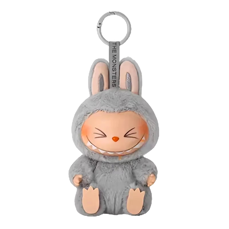 In Stock Hot Anime Figure Labubu Have a Seat Series PVC Pendant Doll Model Toy Kawaii Monster Replica Keychain Toy Birthday Gift