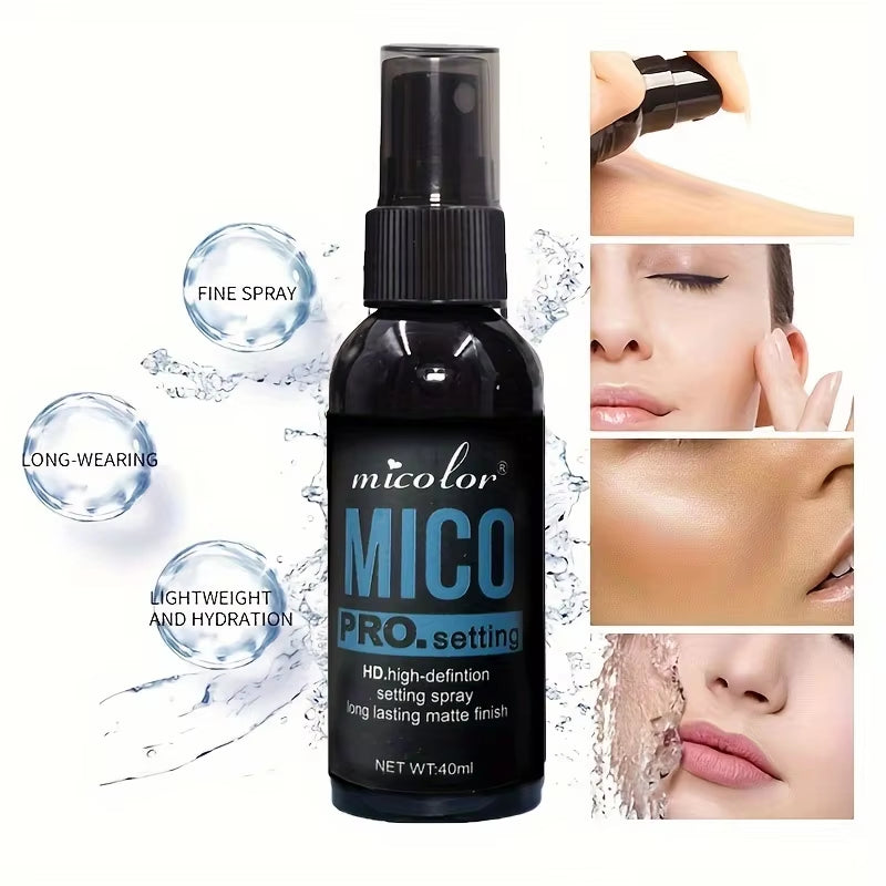 Makeup Set of Makeup Primer + Setting Spray, Invisible Pore Color Rendering Hold Makeup, for Base Makeup and Makeup Finishing