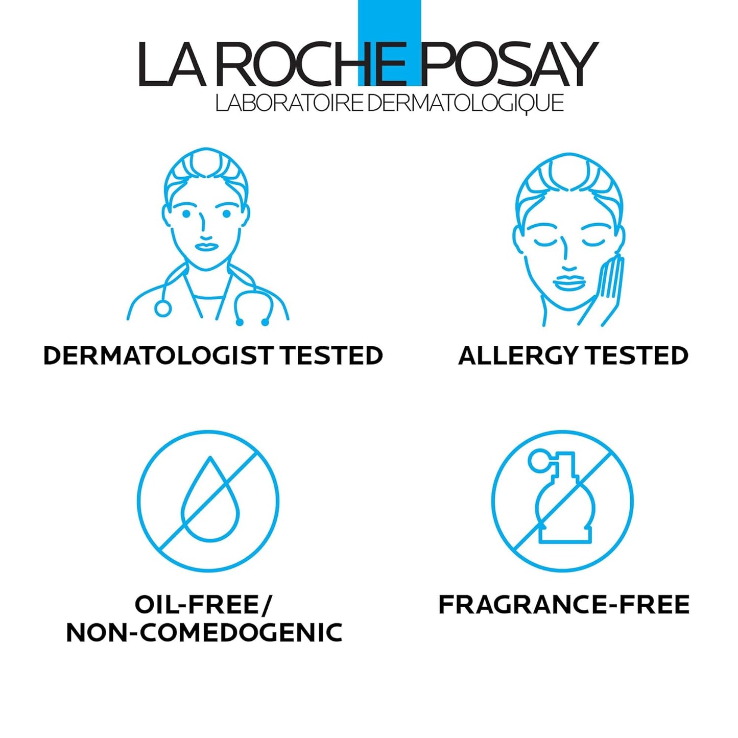 La Roche-Posay Toleriane Double Repair Face Moisturizer | Daily Moisturizer Face Cream with Ceramide and Niacinamide for All Skin Types | Oil Free | Fragrance Free