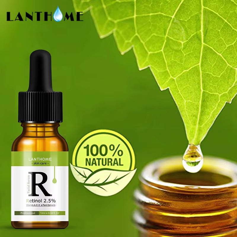 10Ml Retinol Facial Serum anti Wrinkle Fade Dark Spots Moisturizing Whitening Serum Essence Fade Acne Mark Face Skin Care